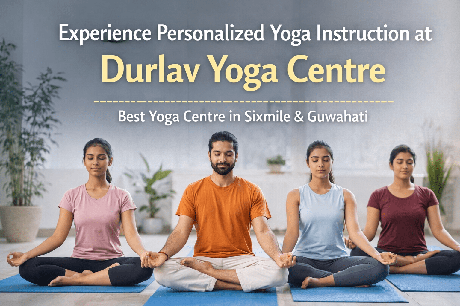 Read more about the article Experience Personalized Yoga Instruction at Durlav Yoga Centre