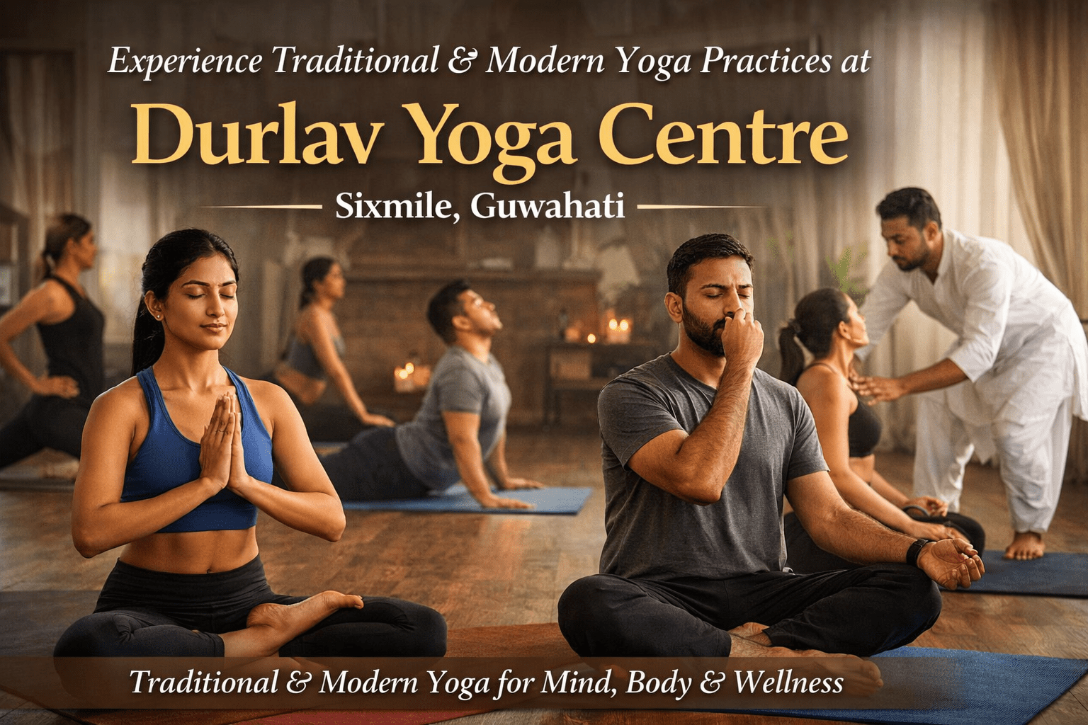 Read more about the article Experience Traditional and Modern Yoga Practices at Durlav Yoga Centre