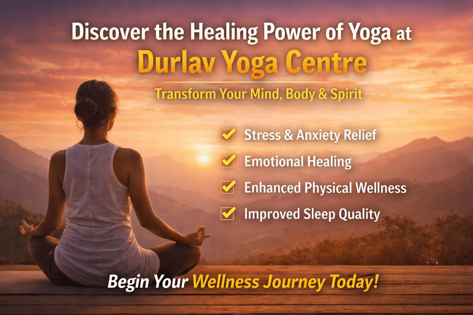 You are currently viewing Discover the Healing Power of Yoga at Durlav Yoga Centre