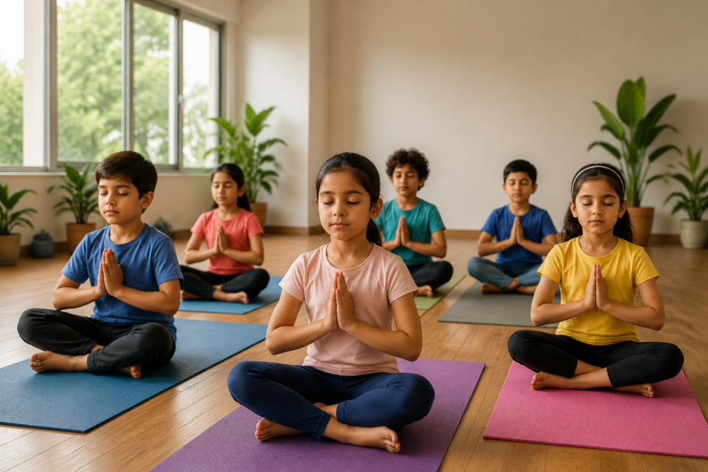 Children Yoga Training in Guwahati | Durlav Yoga Centre for Better Growth