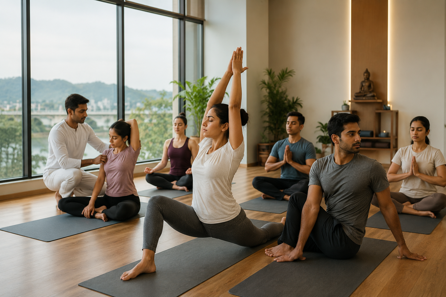 Read more about the article Best Yoga Institute in Guwahati for Beginners & Professionals | Durlav Yoga Centre