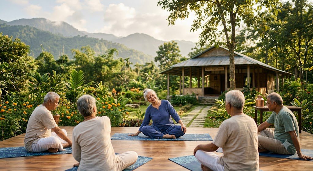 Durlav Yoga Centre – The Best Destination for Gentle Yoga Practices for Senior Citizens