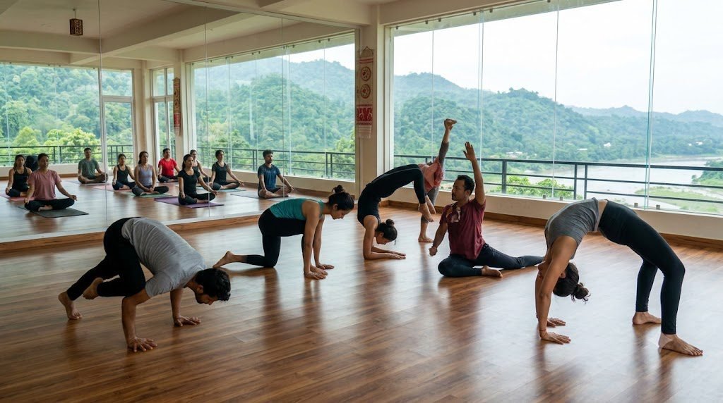 Best Yoga Centre in Guwahati for Professional Training, Flexibility and Advanced Yoga Skills